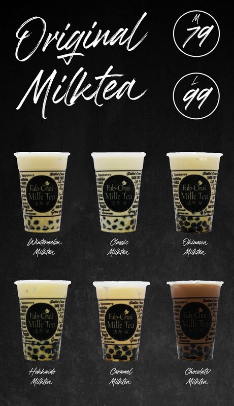 Fab-Chai Milk Tea P99,000 (First 10 Franchisee Only)