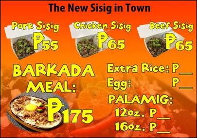 Sizzle Sisig Food Cart Franchise P79,000.00